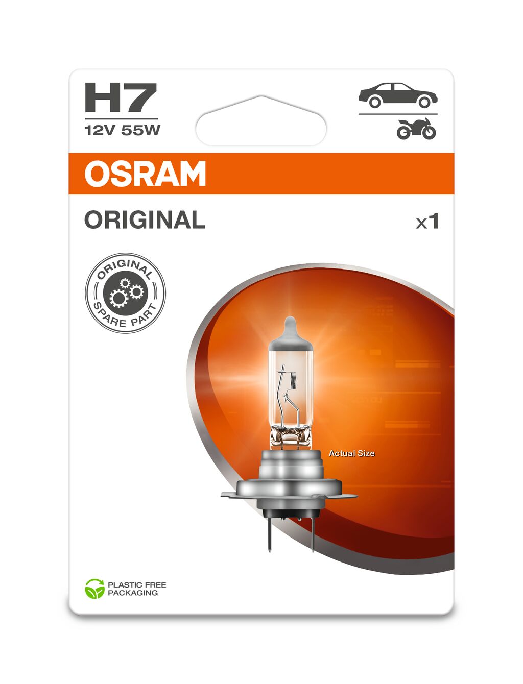 OSRAM 64210-1BL ORIGINAL Glühlampe, Fernscheinwerfer